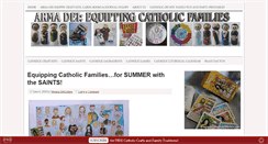 Desktop Screenshot of equippingcatholicfamilies.com